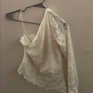 Off the shoulder shirt